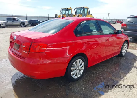 2012 Volkswagen Jetta 2.5L Se z USA, uszkodzony, nr VIN 3VWDX7AJ2CM305253